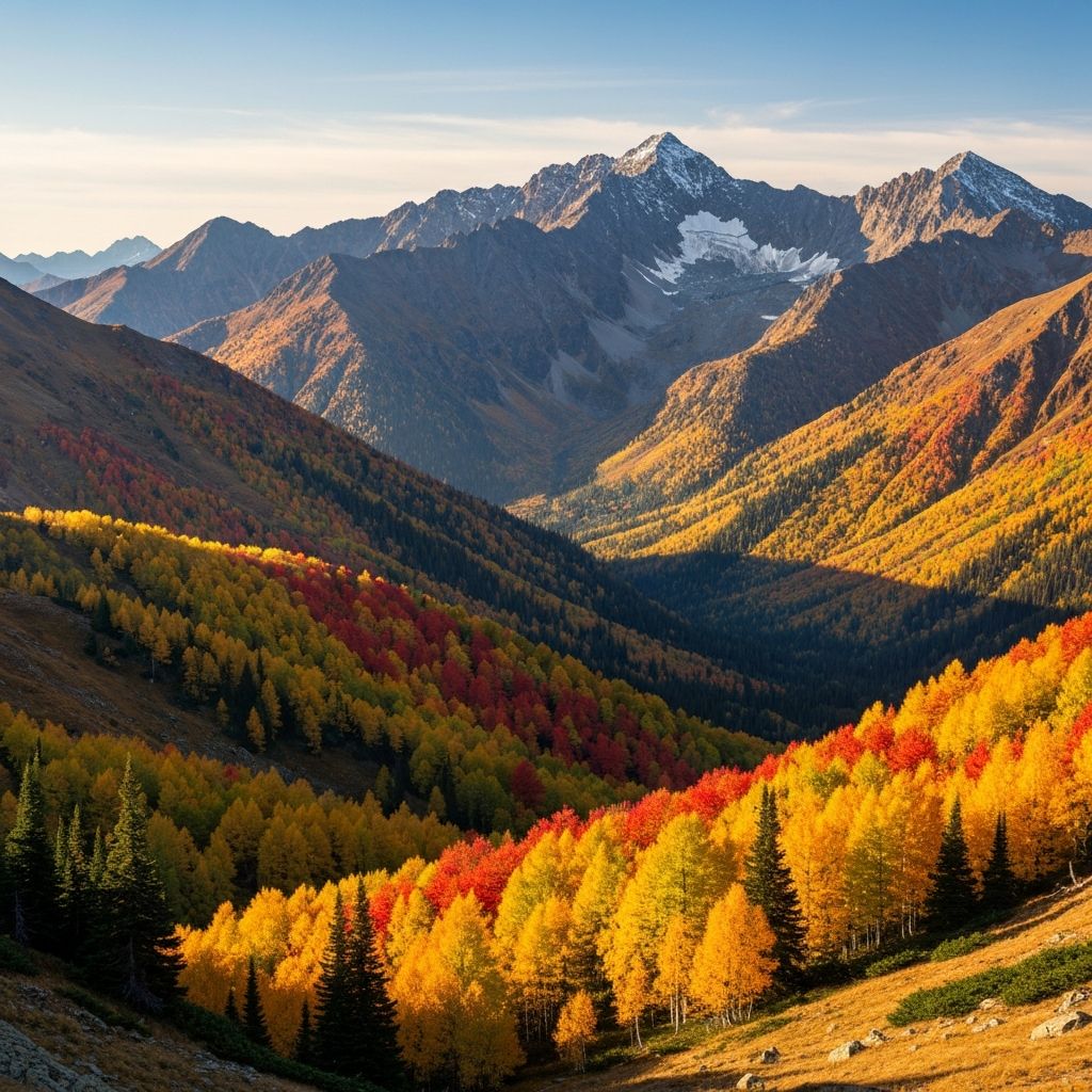 Autumn mountains