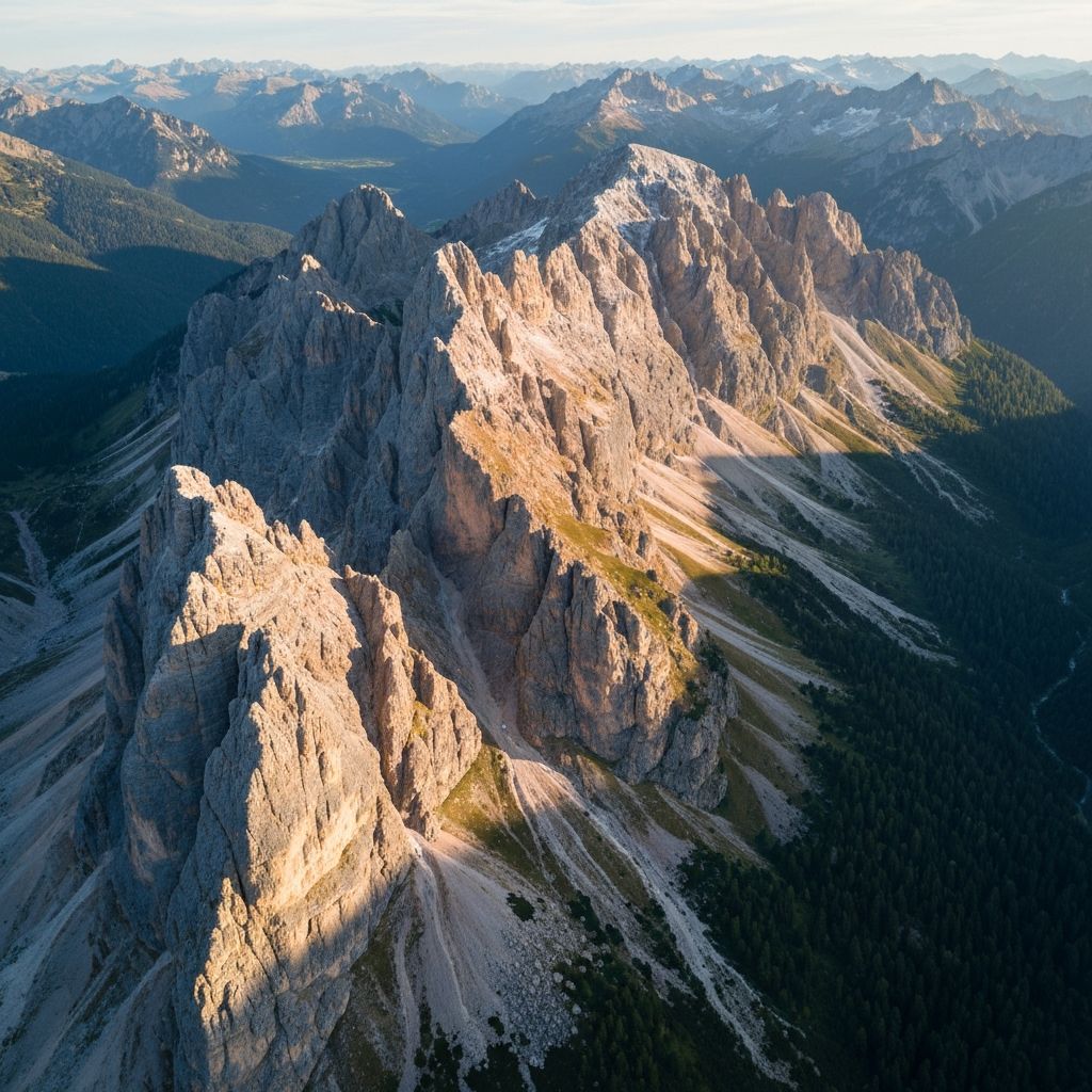 Aerial Mountain Views