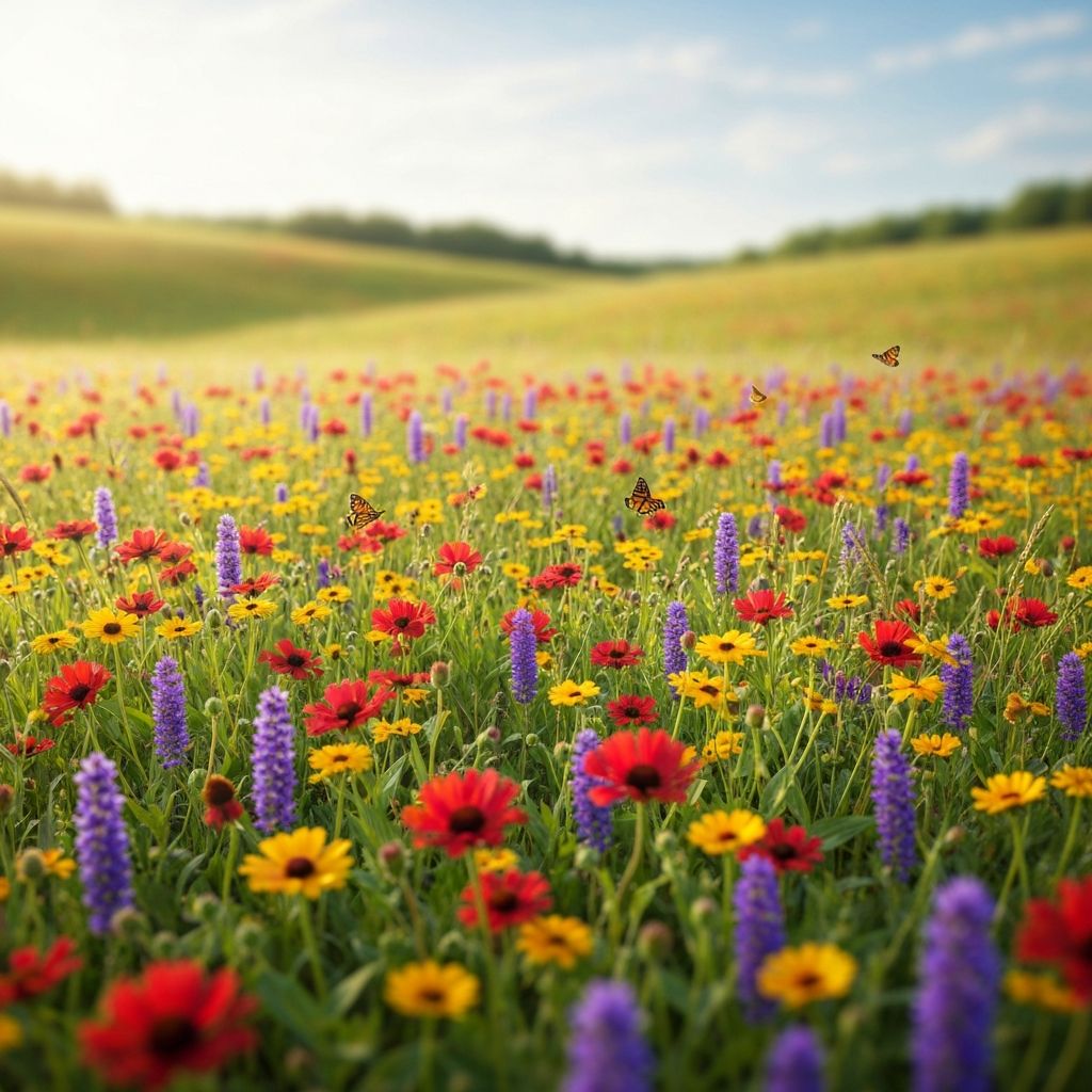 Wildflower meadow